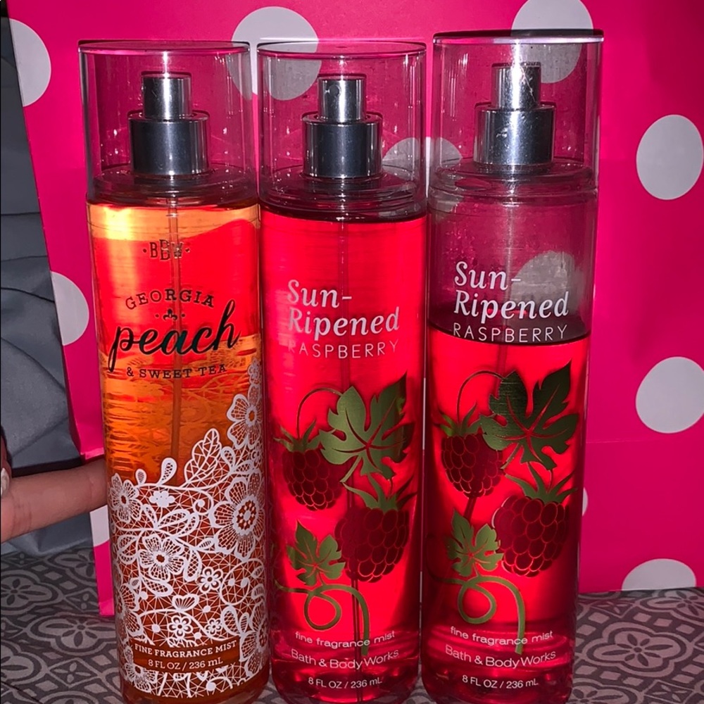 Bath and body works mists